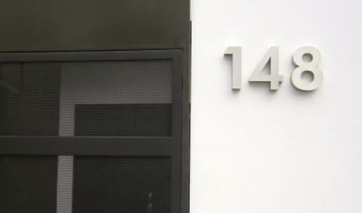 Fotografía de producto Números Residenciales